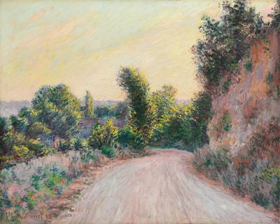 Silnice; Chemin, 1885 od Claude Monet