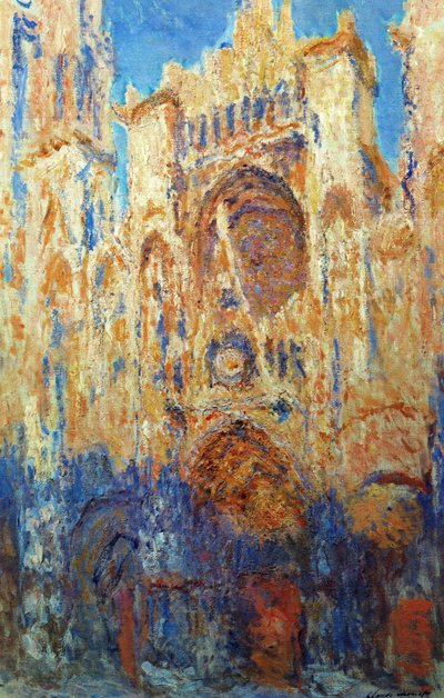Katedrála v Rouenu od Claude Monet