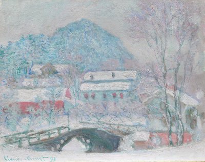 Sandvika, Norsko, 1895 od Claude Monet