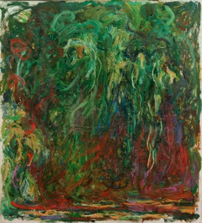 Smuteční vrba od Claude Monet