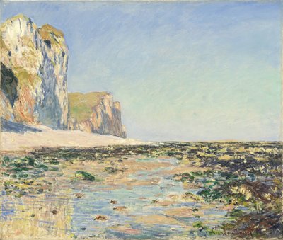 Pobřeží a útesy v Pourville ráno od Claude Monet