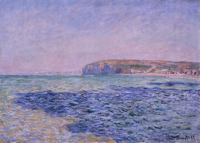 Stíny na moři. Útesy v Pourville, 1882 od Claude Monet