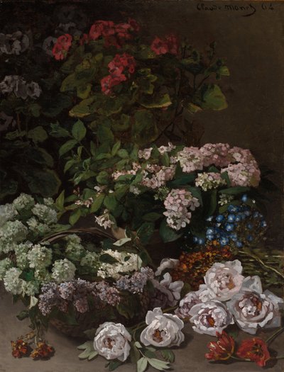 Jarní květiny, 1864. od Claude Monet