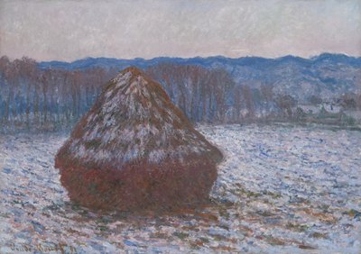 Zásobník pšenice od Claude Monet