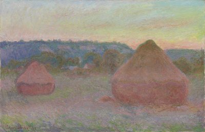 Stohy pšenice od Claude Monet