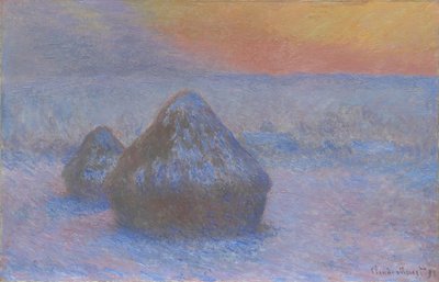 Stohy pšenice od Claude Monet