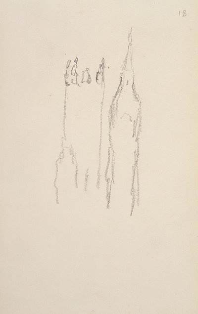Řada Study for London, Houses of Parliament od Claude Monet