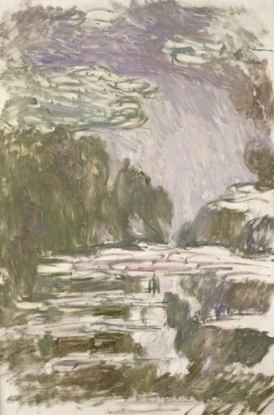 Studie pro lekníny, 1907 od Claude Monet