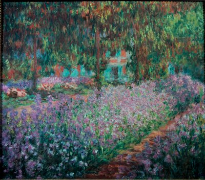 Umělcova zahrada v Giverny od Claude Monet