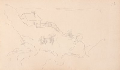 Dům celníků ve Varengeville od Claude Monet