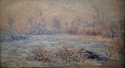 Efekt mrazu, slunce od Claude Monet