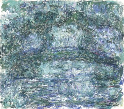 Japonský most; Japonský most, c.1918-1924 od Claude Monet