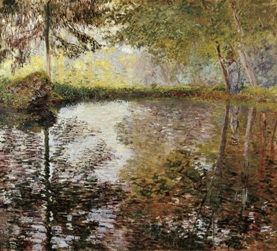 Jezero v Montgeronu, Francie od Claude Monet