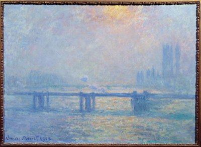Temže v Charing Cross v Londýně od Claude Monet