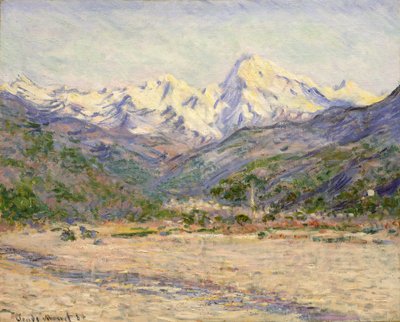 Údolí Nervie od Claude Monet