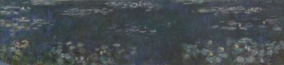 Lekníny - zelené úvahy, 1914-1926 od Claude Monet