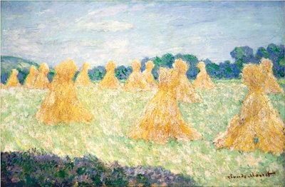Mladé dámy z Giverny, Sun Effect, 1894 od Claude Monet