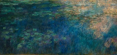 Nymfey (olej na plátně od Claude Monet
