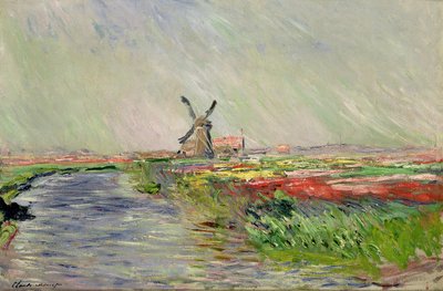 Tulipánové pole v Holandsku od Claude Monet
