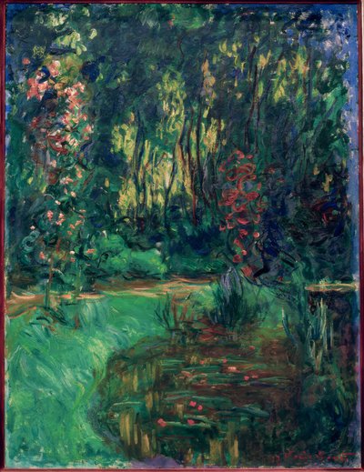 Koutek rybníka Giverny od Claude Monet