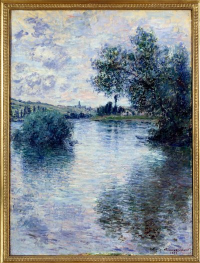 Obraz Vetheuila od Clauda Moneta (1840-1926) 1879 Ne. 0,8x0,6 m Rouen, musee des Beaux Arts od Claude Monet