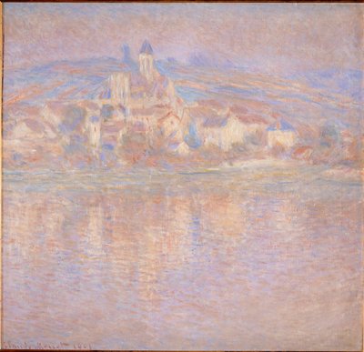 Vetheuil, západ slunce (malba na plátně) od Claude Monet