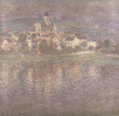 Vetheuil, západ slunce, 1901 od Claude Monet