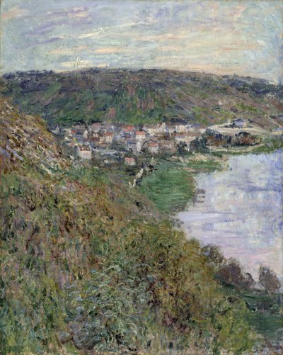 Pohled na Vétheuil od Claude Monet