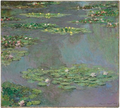 Lekníny, 1905 od Claude Monet