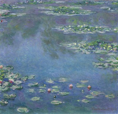 Lekníny, 1906 od Claude Monet