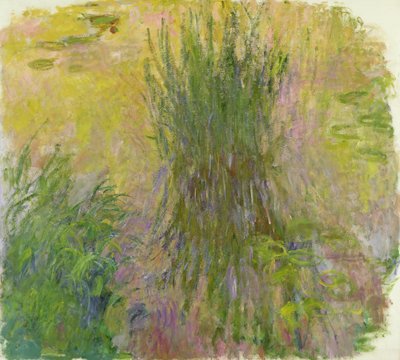 Lekníny (olej na plátně) (viz také detail 382330) od Claude Monet