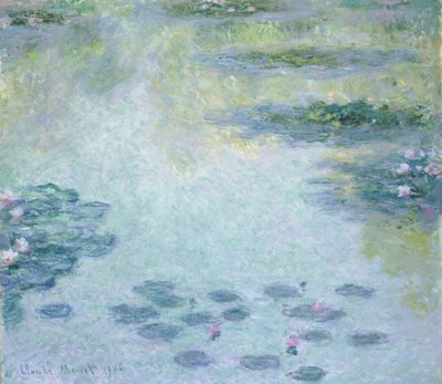 "Lekníny", 1906 od Claude Monet