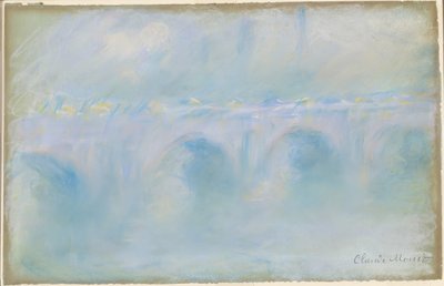Most Waterloo od Claude Monet