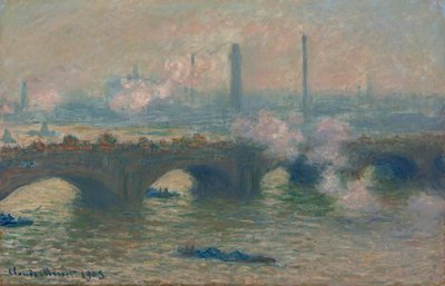 Waterloo Bridge, Gray Day, 1903 od Claude Monet