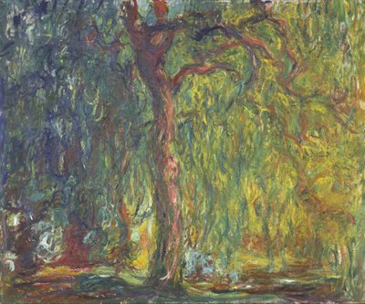 Smuteční vrba od Claude Monet