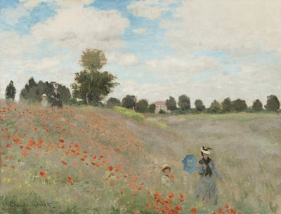 Makové pole od Claude Monet