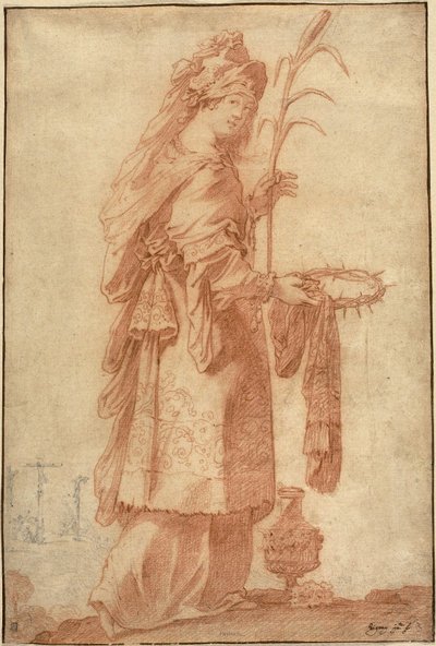 Samian Sibyla, kolem 1630 od Claude Vignon