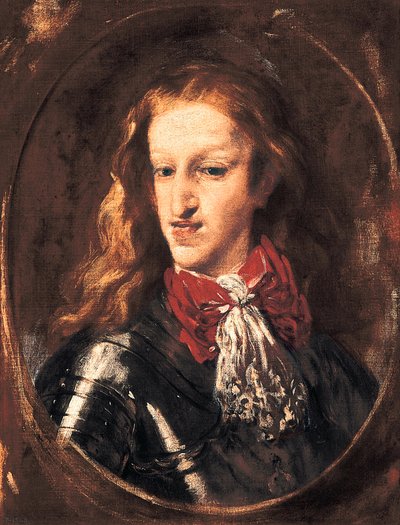Portrét Karla II. (1661-1700) španělského krále. Obraz Claudia Coella (1642-1693) od Claudio Coello