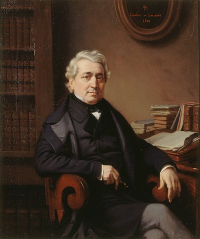Portrét Thomas-Marie-Francois Sauvage 1794-1877, 1850. od Claudius Lavergne