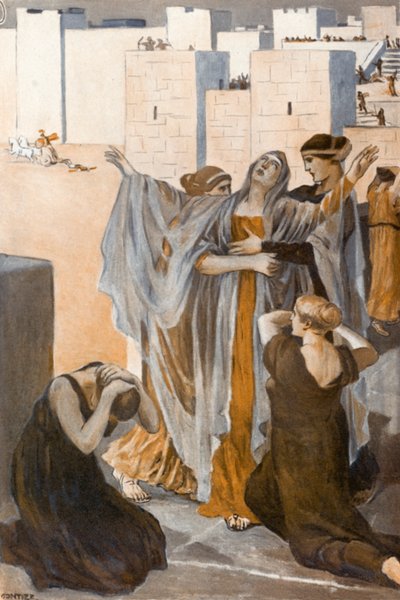 Ilustrace k Iliadě od Homera od Clement Goutier