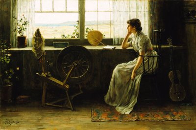 Čekání, 1885 od Clement Rollins Grant