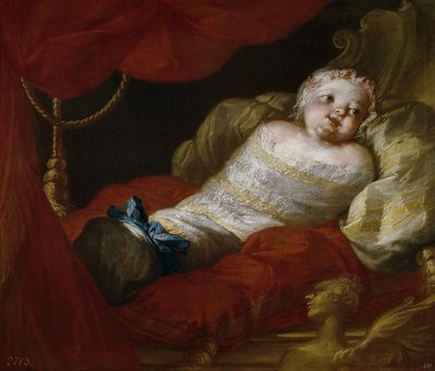 Infanta Isabella Bourbonská, princezna z Neapole od Clemente Ruta