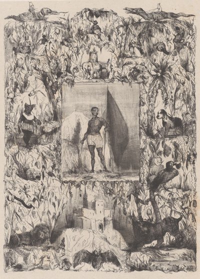 Bug-Jargal, Ca. 1832. od Célestin Nanteuil