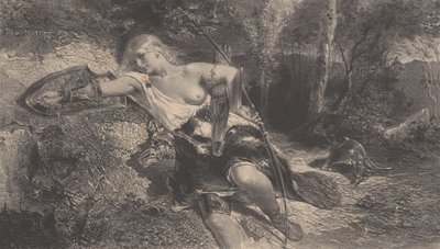 Clorinde, 1847. od Célestin Nanteuil