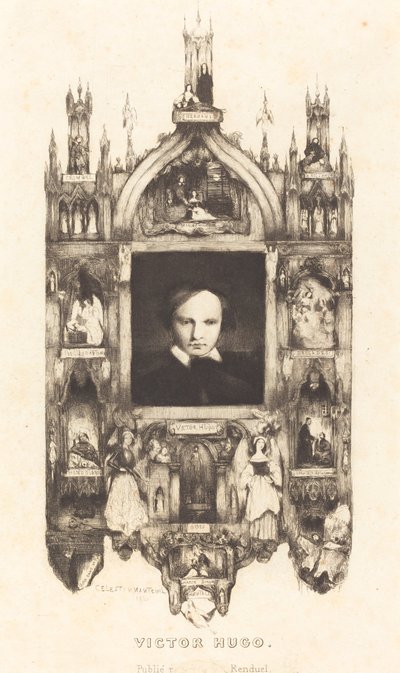 Viktor Hugo od Célestin Nanteuil