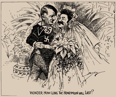 Zajímalo by mě, jak dlouho budou líbánky trvat The Washington Star, 1939. od Clifford K. Berryman