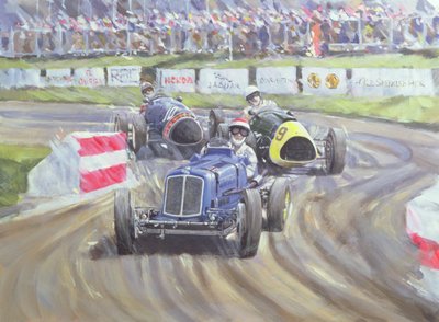 První závod na Goodwood Revival, 1998 od Clive Metcalfe