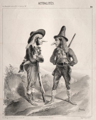 Novinky: Vstaňte! ...Ahoj! to bude hezké!..., 1841. od Clémente Pruche