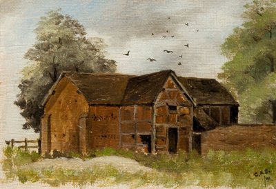 Sheepcote Barn Chapel House Farm, 1891. od Colin A Standley