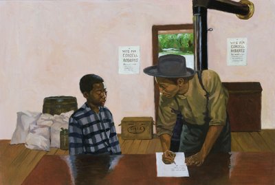 Mark of Shame, 2003 (olej a akryl na desce) od Colin Bootman